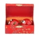thumbnail image 2 of Bolas De Masaje De 2 Piezas Con Caja De Almacenamiento Bolas De Baoding Para Personas De Mediana Edad Panda Red, 2 of 5