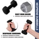 thumbnail image 5 of Par de Mancuernas Balelinko para Gimnasio en Casa 5 kg Negro Noche, 5 of 7