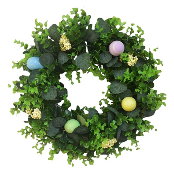 Guirnalda De Simulación De Pascua De 42 Cm De Diámetro Para Accesorios Decorativos Festivos