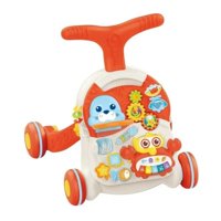 Total Click - Juguete Andadera Y Mesa 2 En 1 Para Bebes Con Luz Y Sonidos