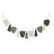 thumbnail image 4 of Macramé con hojas para colgar en la pared, telón de fondo bohemio, macramé nórdico para colgar en la pared, tapiz tejido de hojas, exhibición de fotos Verde, 4 of 4