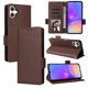 thumbnail image 1 of Funda Cartera para Samsung Galaxy A06 Tapa Flip con Ranuras y Soporte Marrón, 1 of 5