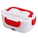 thumbnail image 5 of Calefacción Eléctrica Portátil Caja De Almuerzo Inoxidable Calentador De Alimentos 220V Enchufe De La UE Rojo, 5 of 5