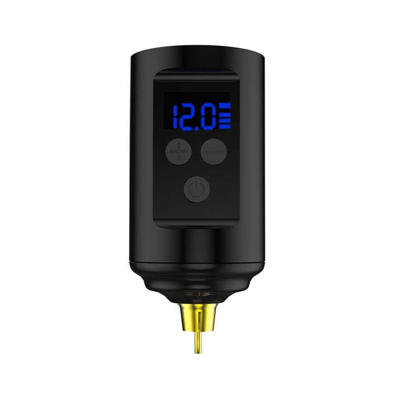 Xusx111 - Batería De Tatuaje Inalámbrica, Fuente De Alimentación De Tatuaje Inalámbrica Recargable Batería De Litio Portátil Rca Capacidad De 1200mah Con Pantalla Digital Led