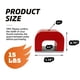 thumbnail image 2 of Horseshoe Alnico Magnet Burnur Red, 6,8 kg de fuerza de tracción, 2 of 5