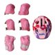 thumbnail image 4 of 7 Uds Chico Patinete Sobre Ruedas Casco Para Patinete Rodillera Protector De Mu?eca Codera Rosa, 4 of 5