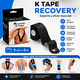 thumbnail image 1 of Tape Kinesiologico Negro  5 Cm X 5 Mt Precortada Recovery, 1 of 5