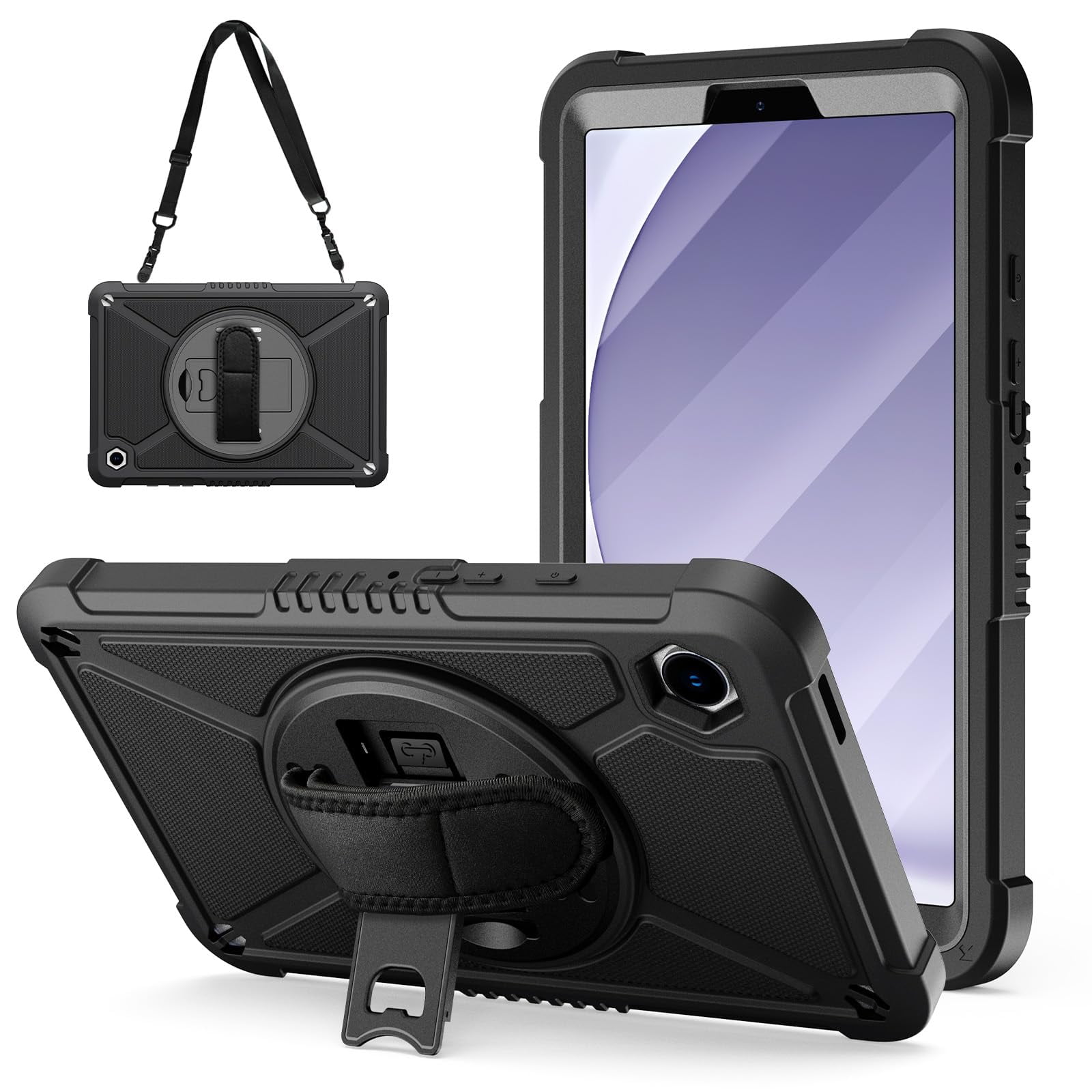 Funda Ztotopcases Para Samsung Galaxy Tab A9 8.7 2023 Negra