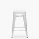 thumbnail image 1 of Taburete Medio 66 Tolix Asiento Metal Blanco, 1 of 5