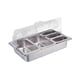 thumbnail image 1 of Juego De Chafer Para Alimentos Que Mantiene El Calor, Para Catering, Fiestas, Cocina, 5 Ranuras, 1 of 5