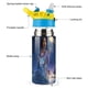 thumbnail image 3 of Wish: El poder de los deseos Botella de Agua con Tapa Pop Top de Un Toque, Acero Inoxidable, a Prueba de Fugas, para Deportes, Botella Infantil azul 12 oz, 3 of 6