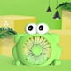 thumbnail image 1 of 1 Pack Frog Portable Handheld Battery Operated Fan, USB Rechargeable Battery Operated Fan For Indoor Outdoor Car Radio, Cooling Fan Mini Small Desk Fan, 1 of 4