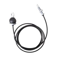 Ioensy - Cable De Polea Diy Para Fitness, Suministros De Cables De Acero Deportivos Para Bíceps De 5Mm De Diámetro, 100Cm