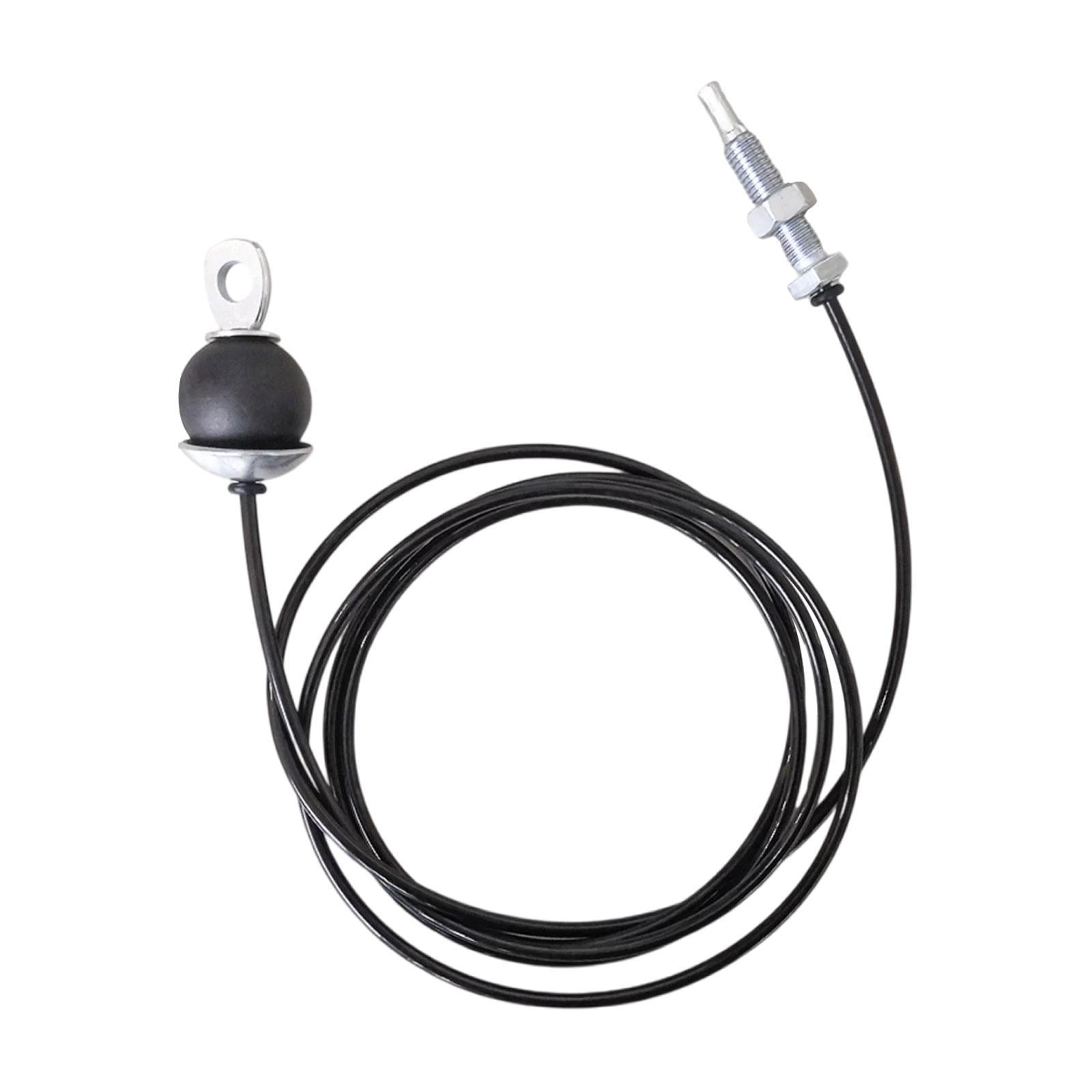 Magideal - Cable De Polea Para Fitness, Cable De Extracción Lat, Máquina De 0,5 Cm De Diámetro, Cuerdas De Alambre De Acero, Cable De Entrenamiento De Fuerza Par 150cm