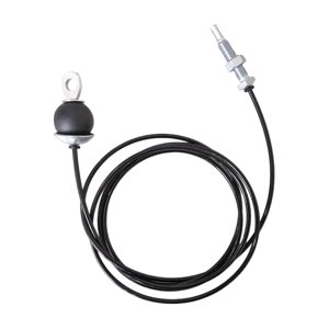 Ioensy - Cable De Polea Diy Para Fitness, Suministros De Cables De Acero Deportivos Para Bíceps De 5Mm De Diámetro, 100Cm