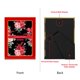 thumbnail image 2 of Portarretrato Laura Ashley Esmaltado Rojo 5x7 con Borde Dorado, 2 of 5