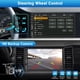 thumbnail image 4 of Ventilador estéreo para coche, doble DIN, con Apple CarPlay y Android Auto, 4 of 6