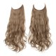 thumbnail image 1 of Xiao Hua Extensión de Cabello con Alambre de Línea de Pesca invisible, Fibra Sintética Larga Ondulada Rizada, Extensión de Cabello Estilo Diadema Ajustable, 16 Pulgadas, 1 Pieza, Estilo G, 1 of 4