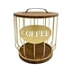 thumbnail image 3 of Contenedor Organizador De Almacenamiento Para Soporte De Cápsulas De Café Para Mostrador De Decoración De Barra De Café Aureate, 3 of 3
