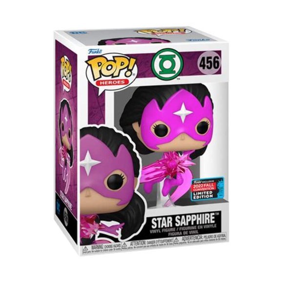 Adhesivo exclusivo de colección Pop Funko Star Sapphire NYCC 2022