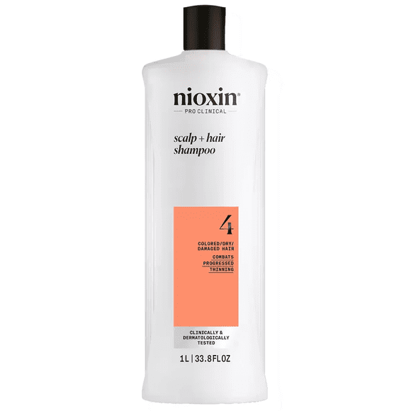 Nioxin - System 4 Cleanser Shampoo for Unisex (33.8oz)