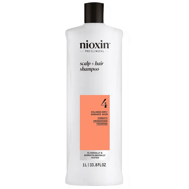 Nioxin - System 4 Cleanser Shampoo for Unisex (33.8oz)