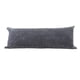 thumbnail image 1 of Funda de almohada corporal EVOLIVE, suave piel sintética de microvisón, 21 x 54 cm, gris, 1 of 5