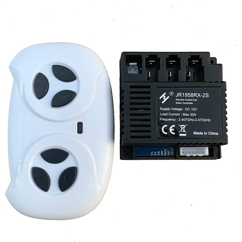 Kit De Control Remoto Weelye Jr1958rx-2s Para Niños Que Viajan En Coche