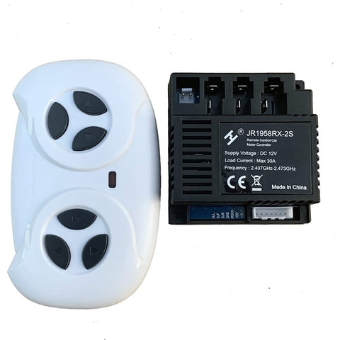 Kit De Control Remoto Weelye Jr1958Rx-2S Para Niños Que Viajan En Coche