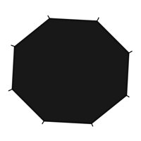 Magideal - Cubierta De Sombra Para Trampolín, Toldo Para Trampolín, Accesorios Para Trampolín, Tela Oxford Impermeable, Cubierta De Protección Solar Para Trampol 14 Pies