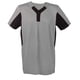 thumbnail image 1 of Jersey Martin Sports de dos botones para joven talla grande gris/negro, 1 of 1