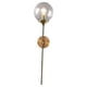 thumbnail image 4 of Aplique De Pared Dorado Que Ilumina Luces De Pared Interiores Modernas Con Base E14 Transparente, 4 of 5