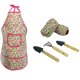 thumbnail image 3 of los ni?os equipan los kits de herramientas de jardín del oversleeve de la prenda impermeable para el juguete que cultiva un huerto al aire libre, 3 of 5