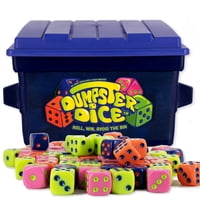 Juego De Dados Big Discoveries Dumpster Dice Para 4 Jugadores Con Contenedor
