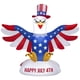 thumbnail image 1 of Inflable con ventilador Gemmy 4 pies Águila Americana Patriótica LED, 1 of 3