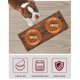 thumbnail image 4 of Comederos elevados Vantic ajustables color marrón rústico – tamaño pequeño, 4 of 7
