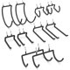 thumbnail image 1 of Ganchos HUHOLE para tablero perforado, 14 pulgadas, 20 lb, 1 of 3