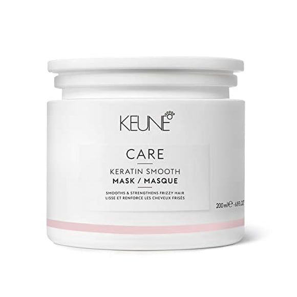 Tratamiento para el cabello KEUNE CARE Máscara alisante de queratina, 6.8 Oz