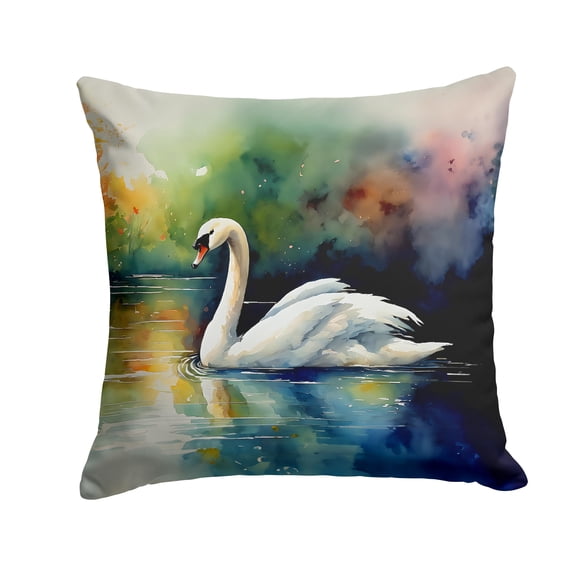 Cojín Swan Lavable A Máquina 14 X 14 Cm