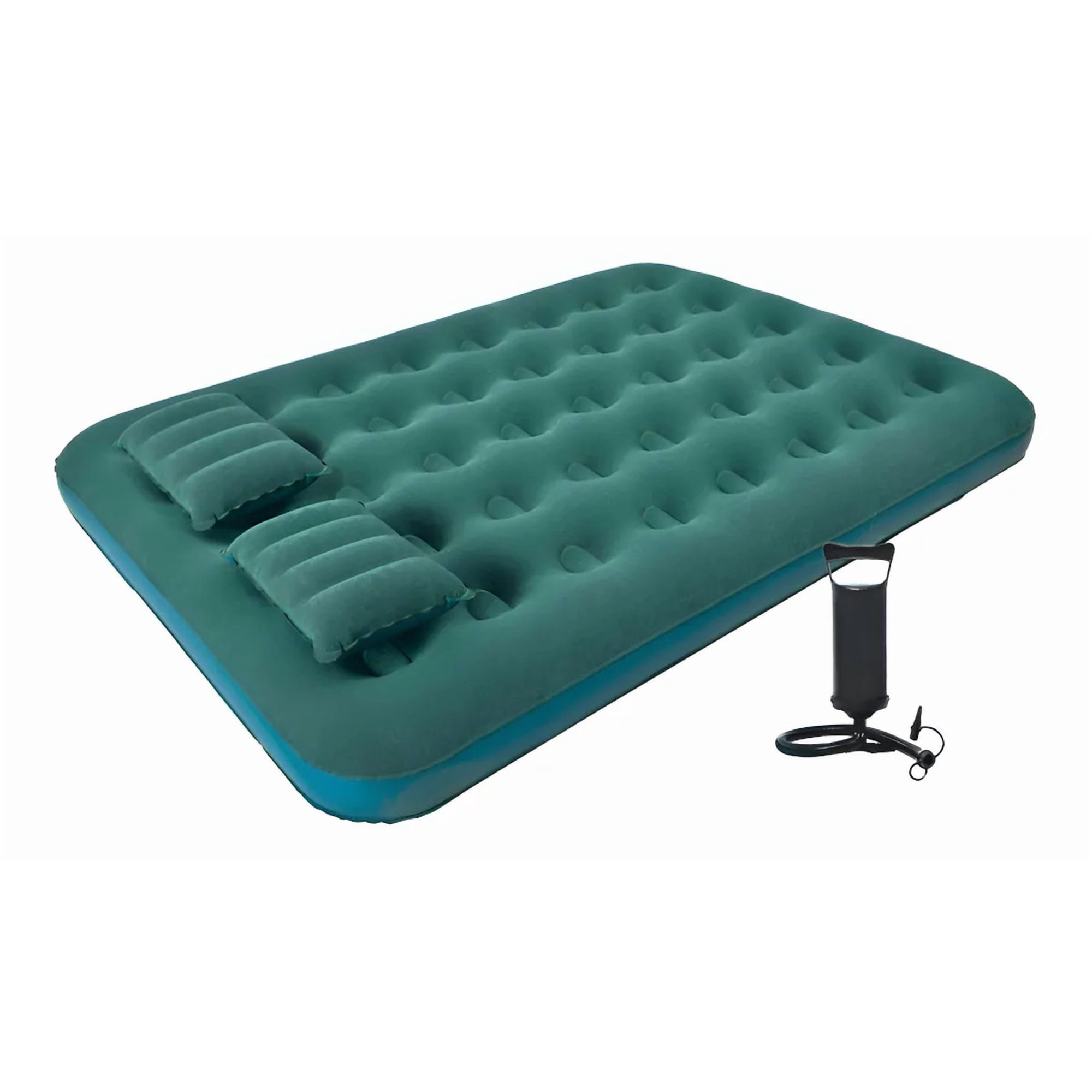Genérico - Colchón Inflable Doble Klimber + Inflador + 2 Almohadas