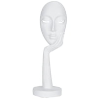 Estatua De Cara Abstracta, Figura Nórdica, Escultura, Personaje, Máscara, Decoración Artística, Cafetería, Decoración De Escritorio