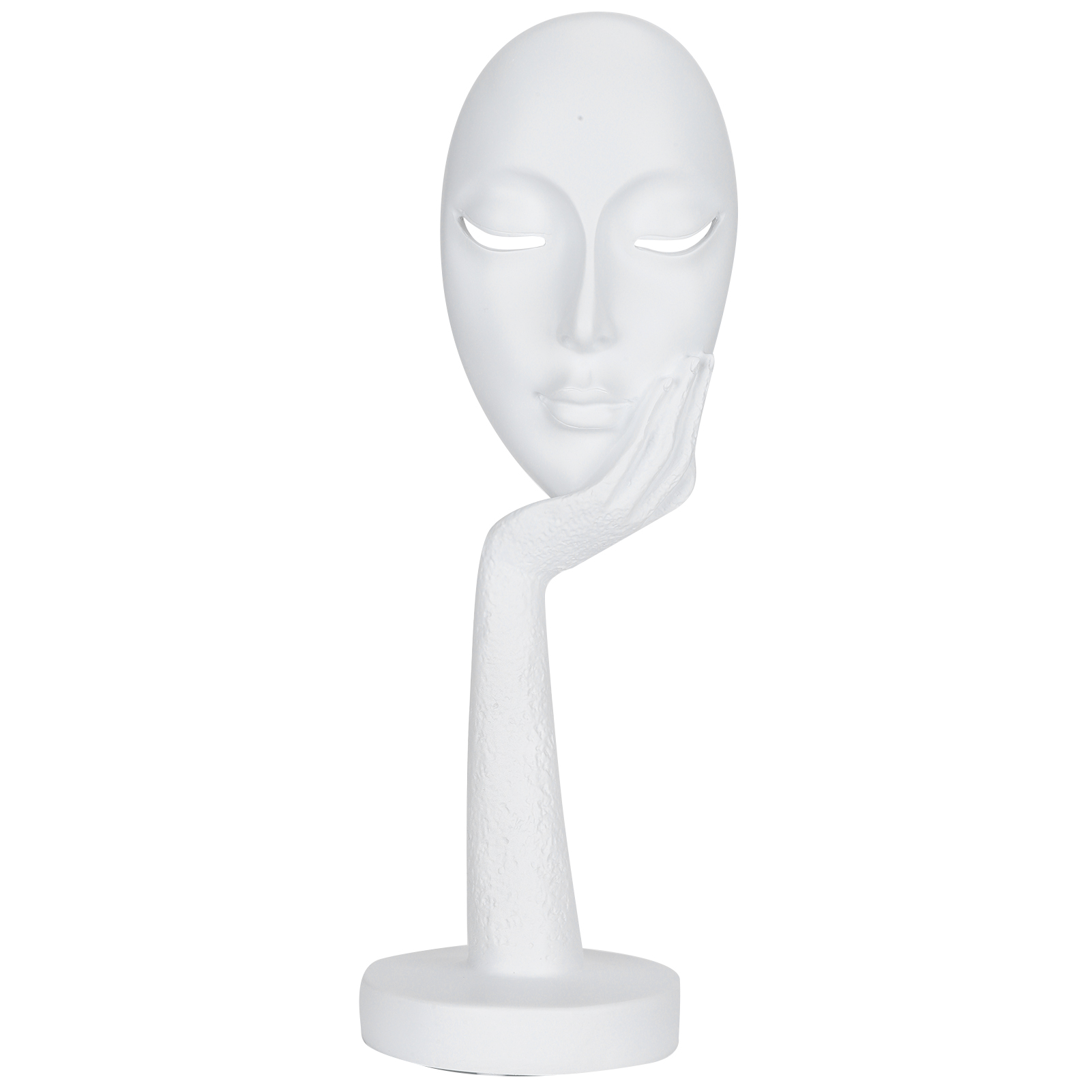 Estatua De Cara Abstracta, Figura Nórdica, Escultura, Personaje, Máscara, Decoración Artística, Cafetería, Decoración De Escritorio