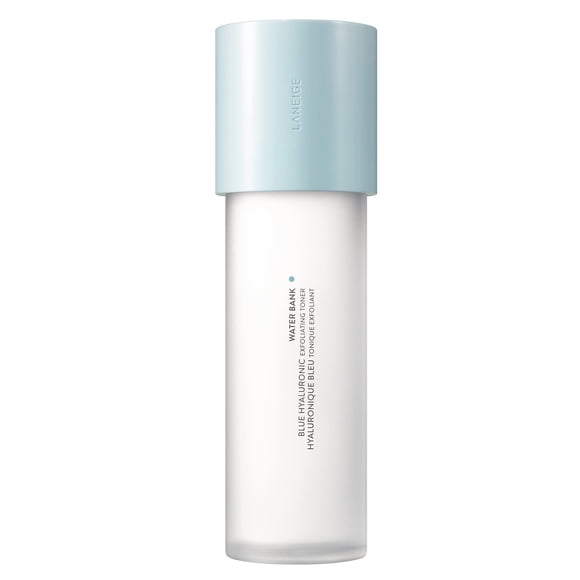 Tónico LANEIGE Water Bank, exfoliante hialurónico azul, 160 ml