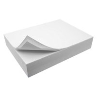 Magideal - Papel De Impresora Papel De Inyección De Tinta Espesar Papel De Computadora Blanco Brillante 500 Hojas Papel De Impresora Multipropósito Para Imprimir 80G