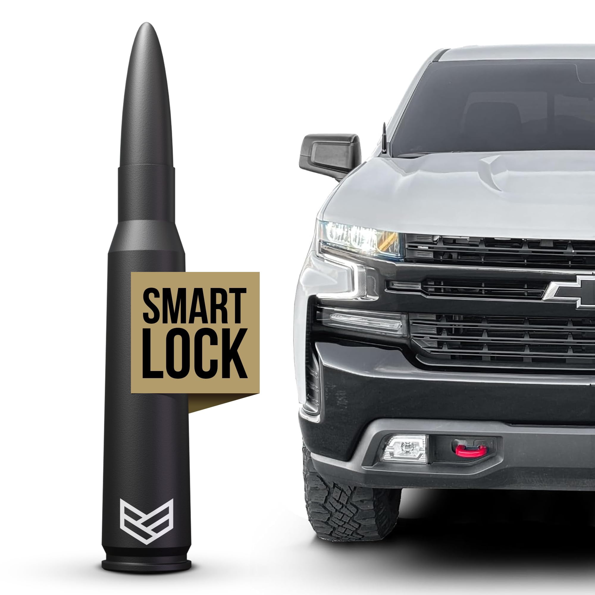 Antena Ronin Factory Bullet Antena Chevy Silverado Y Gmc Sierra