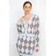 thumbnail image 1 of CC Clothing Cárdigan con Botones Delanteros, Manga Larga, Talla Regular para Mujer, Azul, Café, 1 of 5