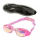 thumbnail image 3 of Gafas De Natación Con Estuche, Cómodas Gafas De Natación De Silicona Suave Y Transparente, Color Rosa, 3 of 5