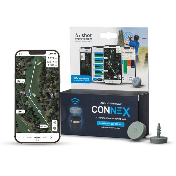 Aplicación GPS CONNEX de rastreo de ubicación Shot Scope