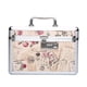 thumbnail image 2 of Neceser Con Bandeja, Bolsa De Maquillaje Portátil Con Espejo Para Accesorios De Tocador, Sobre M, 2 of 5