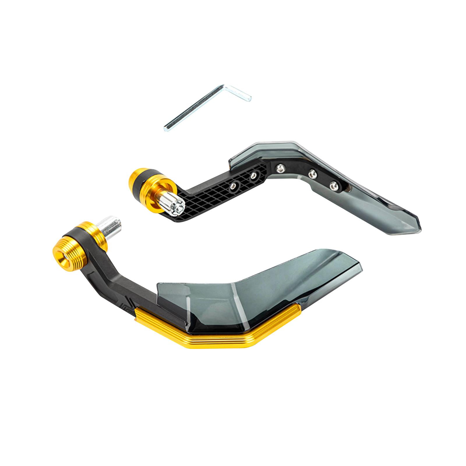 Magideal - Protector De Mano Universal Para Motocross, Deflector De Viento, Fácil Instalación, Reemplaza Los Componentes, Protector De Mano Para Motocicleta A Pr Dorado